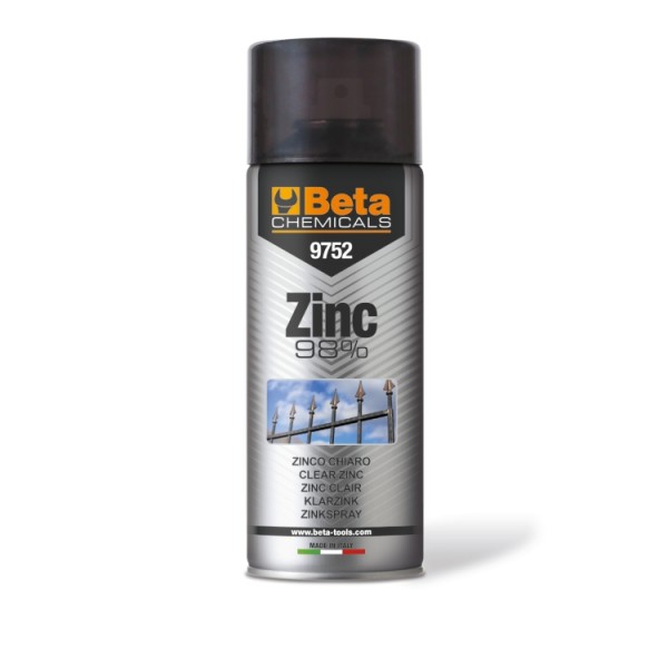 Spray Zinc clair 9752 BETA 400 ml