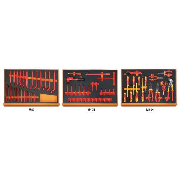 [059880300] Composition de 66 outils (Microtechnique) en plateaux mousse compacte 5988 VHB-MQ BETA