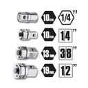 123 /K4-4 ADAPTATEURS POUR CLE A CLIQUET