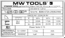 Poste à souder à l’ électrode MW TOOLS TEC220S 220A