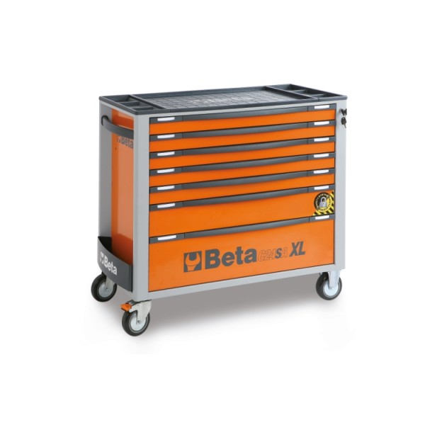 Servante 7 tiroirs BETA RSC24SA-XL/7 - Orange (vide) (promo)