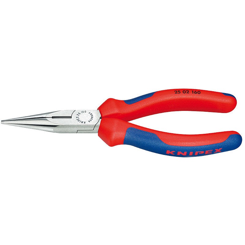 Pince demi-ronde avec tranchant (pince radio) 25 02 160 KNIPEX 160 mm
