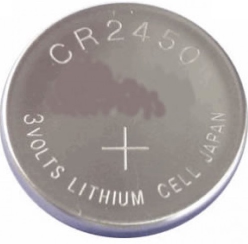 Pile jetable CR 2450 - Lithium - 3 V 