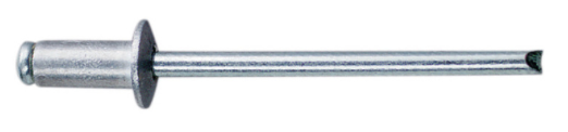 DIN 7337A - ISO 15977 Rivet aveugle tête plate Aluminium/Acier 2,9 x 8