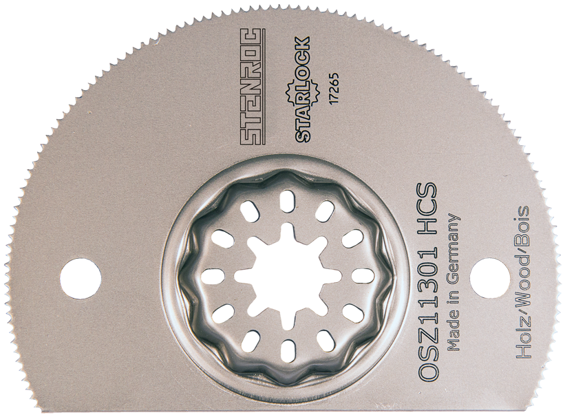 Lame de scie semi-circulaire pour bois 85mm Starlock OSZ113