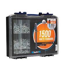 Assortiment  pince +1500 rivets DIN 7337A  Alu/Ac