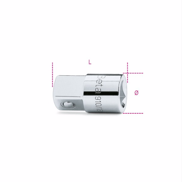 Augmentateur carré femelle 3/8&quot; et mâle 1/2&quot; 910/16