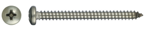 DIN 7981 - ISO 7049 Vis à tôle à tête cylindrique bombée (cruciforme PH) Inox A2 M5,5 X 45