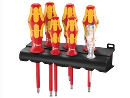 [22238.000007] Jeu de 7 tournevis plat/PH élec. 1000V Wera 160i/7