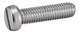 [13451.020020] DIN 84 - ISO 1207 Vis à tête cylindrique (fendue) Inox A2 M2 X 20