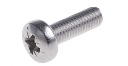 [13521.030025] DIN 7985 - ISO 7045 Vis à tête cylindrique bombée (cruciforme PZ) Acier 4.8 Zingué M3 X 25