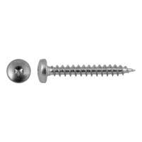[13215.035050] Vis à tôle TCB PZ DIN 7981 Inox A2 3,5 x 50