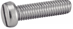 [13460.030010] DIN 84 - ISO 1207 Vis à tête cylindrique (fendue) Inox A4 M3 X 10