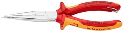 [20017.000400] Pince à fin bec 200m 1000V antichute KNIPEX 26 16 200 T