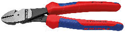 [23405.742220] Pince coupante à forte dem. coudée 200 mm Knipex 74 22 200