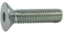 [12231.050010] DIN 7991 - ISO 10642 Vis à tête fraisée 6 pans creux Acier 10.9 Zingué M5 X 10