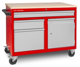 [70000.000746] Établi mobile 3 tiroirs + 1 armoire MW Tools  DEW12060L3