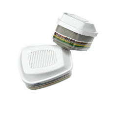 [90000.000966] Filtres à gaz/vapeur 6099 pour masques de protection réutilisables ( 2 cartouches)