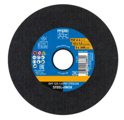 [43020.912218] Disque à tronçonner Pferd 125 x 1,0 PSF A60P Inox Box Promo