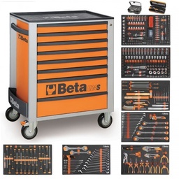 [20148.002293] Servante Beta 8 tiroirs 384 outils - 2400S-O8/E-XL Orange