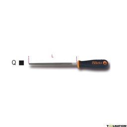[017190053] Lime carrée douce Beta 200mm 1719BMX8/Q
