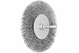 [41576.020004] Brosse plate acier ondulé (non torsadé) sur tige Pferd RBU 2004/6 ST 0,20  20 x 4 mm
