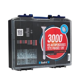 [COF004-TFC] Coffret 3000 vis TF autoperceuse Scell-It COF004-TFC