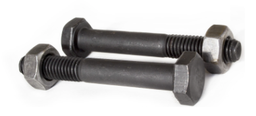 [11482.240140] DIN 601/555 - ISO 4016 Boulon tête hexagonale avec ecrou hexagonal acier brut 6.8 M24 X 140