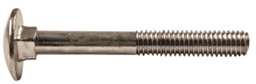 [11450.060080] DIN 603 Vis tête bombée collet carré Inox A2 M6 X 80