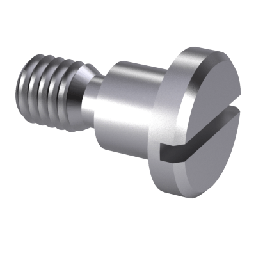 [13425.030002] DIN 923 Vis épaulée à tête cylindrique (fendue) Acier 5.8 Zingué M3 X 2