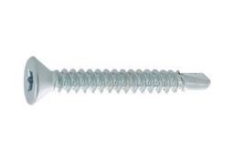 [13367.048045] DIN 7504P - ISO 15483 Vis autoforante à tête fraisée (Torx) TX Acier 4.8 Zingué M4,8 X 45