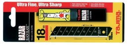 [25370.180002] Lames de cutter Tajima Black Razar 18mm (10p)