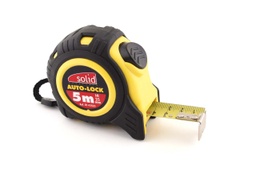 [29410.305025] Mètre ruban Solid Auto-Lock boîtier ABS bi-composant 5m x 25mm