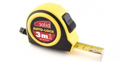 [29410.303019] Mètre ruban Solid Auto-lock boîtier ABS bi-composant 3m x 19mm SOLID