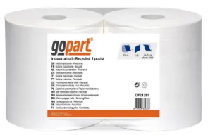 [CP21201] Rouleaux de papier essuie-tout GOPART (2 pcs) 23cm x 250M