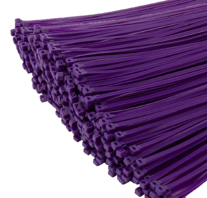 [XGO482005] Collier plastique violet 4,8 x 200 mm (500 pcs)