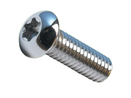 [13500.020006] DIN 7985 - ISO 14583 Vis à tête cylindrique bombée (Torx) TX Acier 4.8 zingué M2 X 6