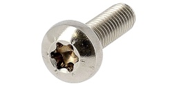 [13550.050012] DIN 7985 - ISO 14583 Vis à tête cylindrique bombée (Torx) TX Inox A2 M5 X 12