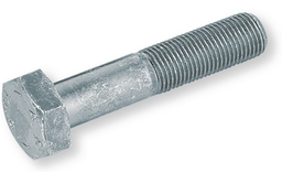 [11122.080045] DIN 931 - ISO 4014 Vis tête hexagonale filetage partiel galvanisé à chaud isométrique 8.8 M8 X 45