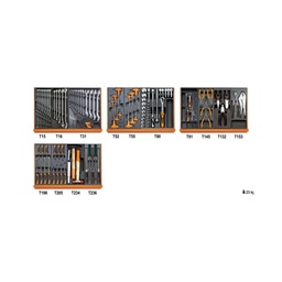 [20019.000648] Composition de 146 outils BETA 5904VU/3T