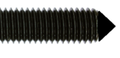 [12441.060025] Vis sans tête 6 pans creux DIN 914 bout pointeau Ac 45H brut M6 x 25