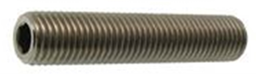 [12466.100020] DIN 916 - ISO 4029 Vis sans tête 6 pans creux bout pointu Inox A1 M10 X 20