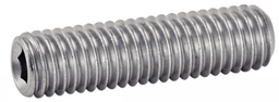 [12436.020002] Vis sans tête à empreinte 6 pans creux DIN 913 Inox A2 M2 x 2