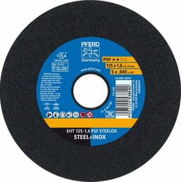 [43020.024125] Disque à tronçonner Steelox Pferd PSF 125 x 2,4