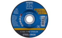 [43032.070125] Disque à ébarber Pferd PSF Steelox  125 x 7,2