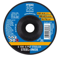 [43032.070125] Disque à ébarber Pferd PSF Steelox  125 x 7,2