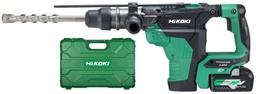 [DH36DMAWAZ] Marteau perforateur Hikoki 36V DH36DMAWAZ - SDS Max - 8J - 2 accus 4,0 Ah